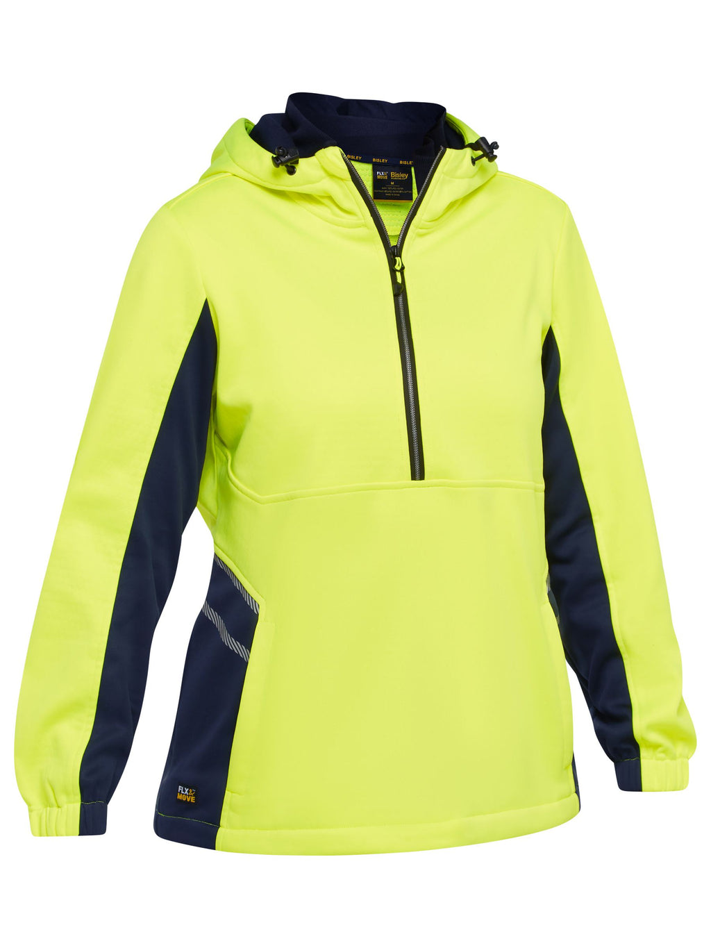 Women's Hi Vis Liquid Repellent Fleece Hoodie - Women's