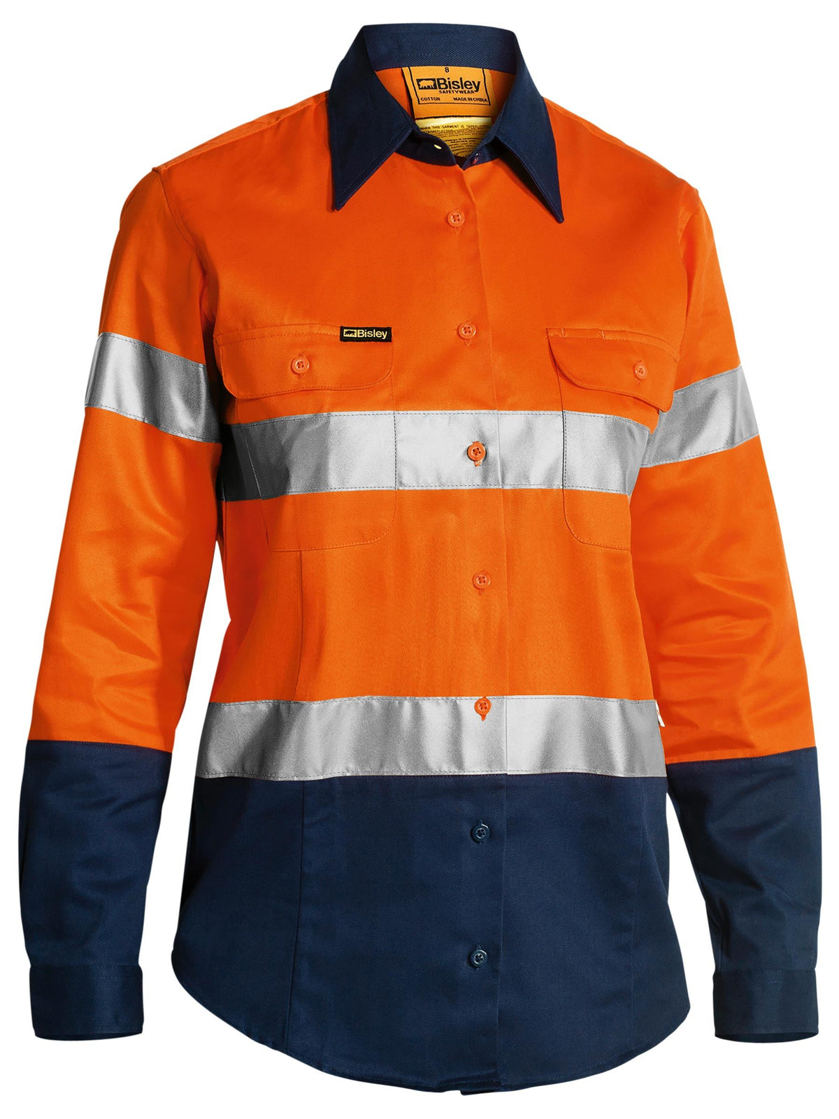 Women's Hi Vis Taped Drill Shirt - Women's