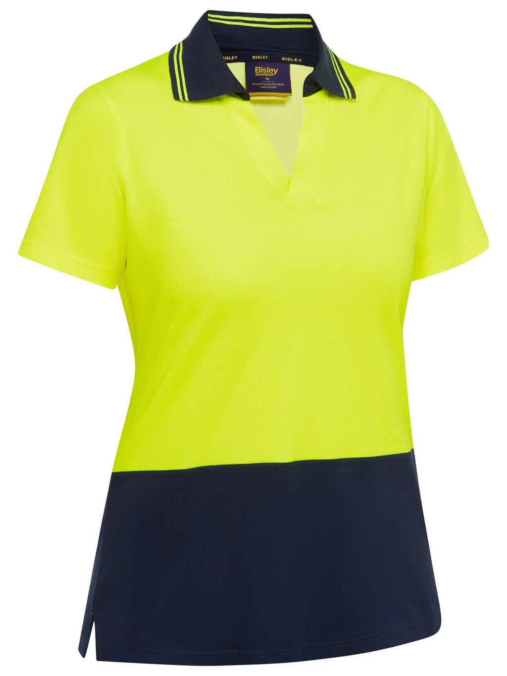 Women's Hi Vis V-Neck Polo - Women's