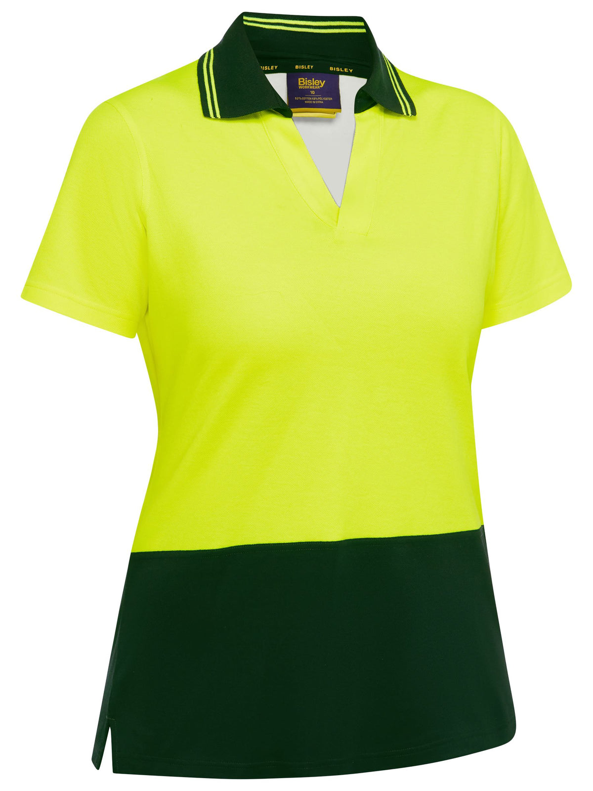 Women's Hi Vis V-Neck Polo - Women's