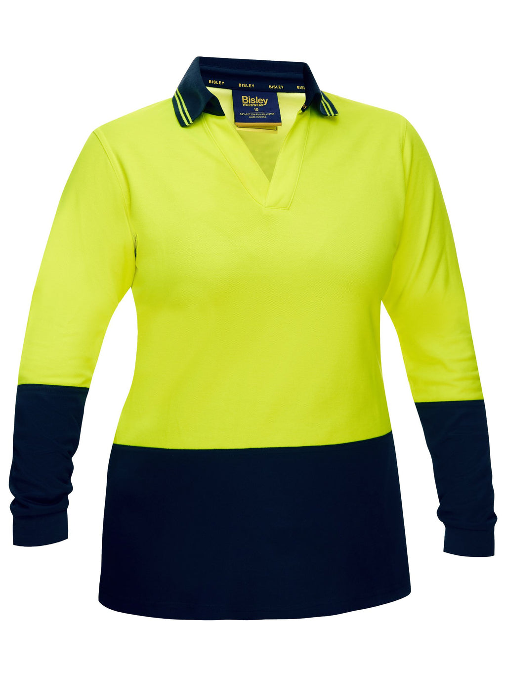 Women's Hi Vis V-Neck Polo - Women's