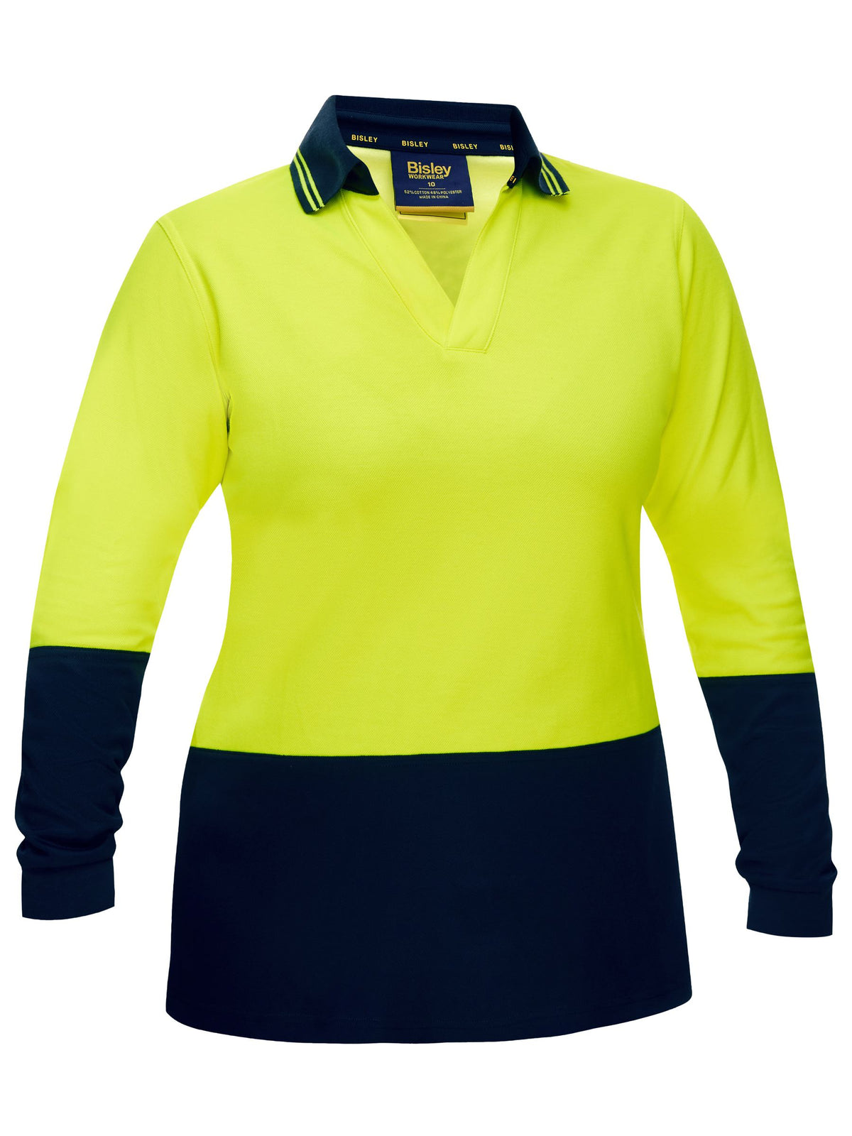 Women's Hi Vis V-Neck Polo - Women's