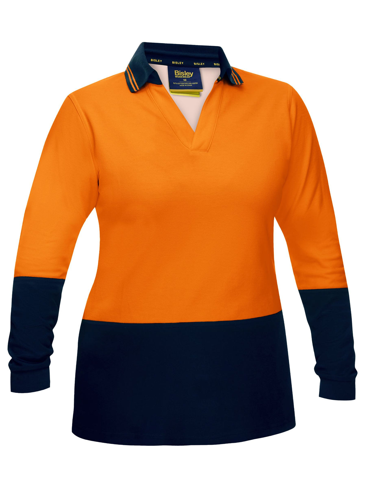 Women's Hi Vis V-Neck Polo - Women's