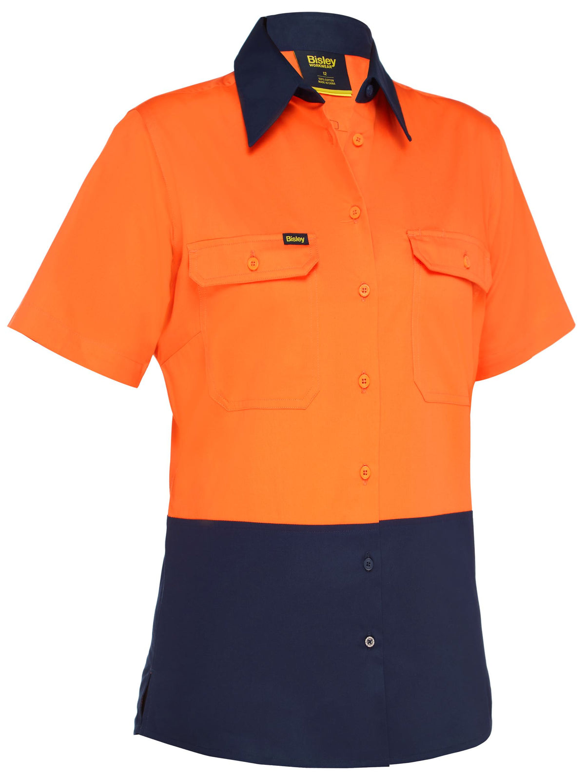 Women's Lightweight Hi Vis Drill Shirt - Women's