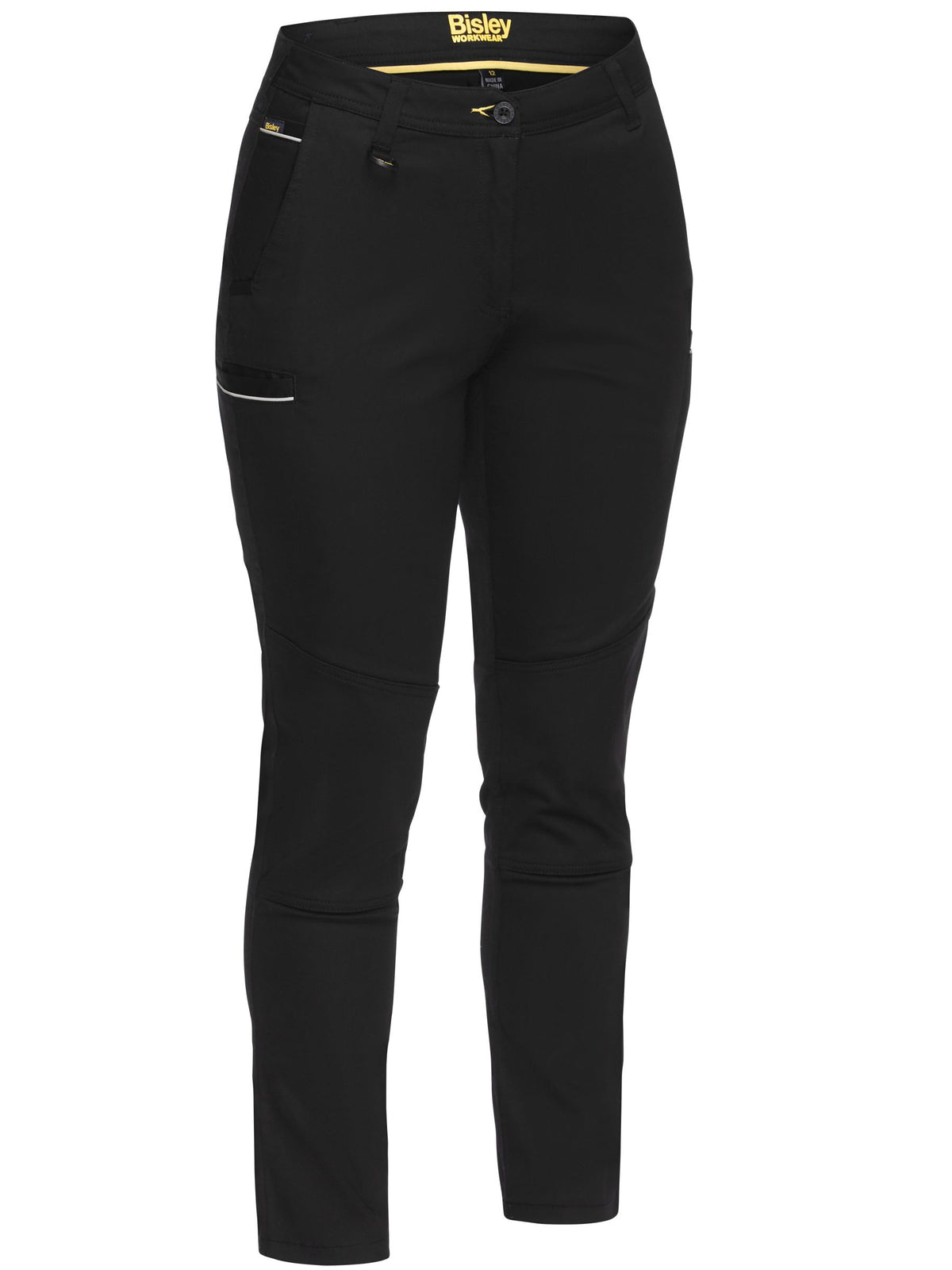 Women's Mid Rise Stretch Cotton Pants - Women's