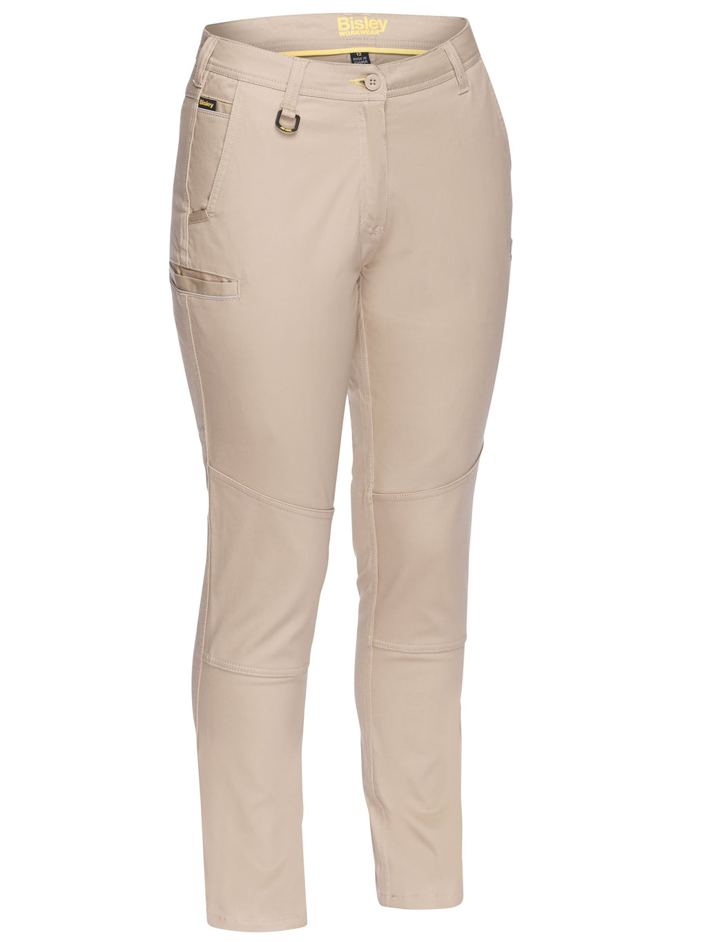 Women's Mid Rise Stretch Cotton Pants - Women's