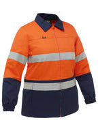 Women's Taped Hi Vis Drill Jacket - Women's