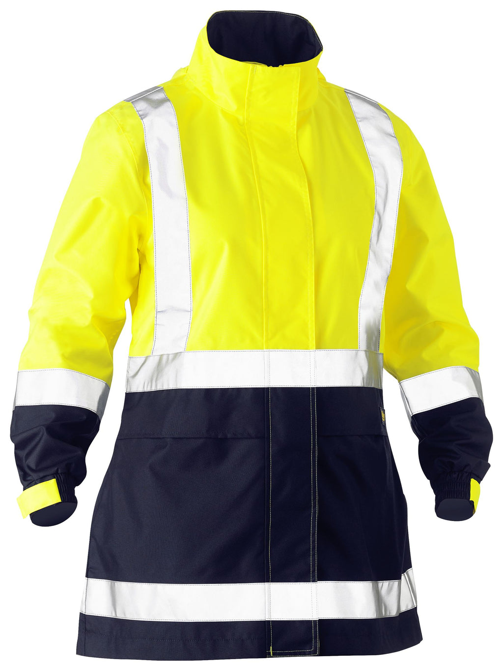 Women's Taped Hi Vis Rain Shell Jacket - Women's