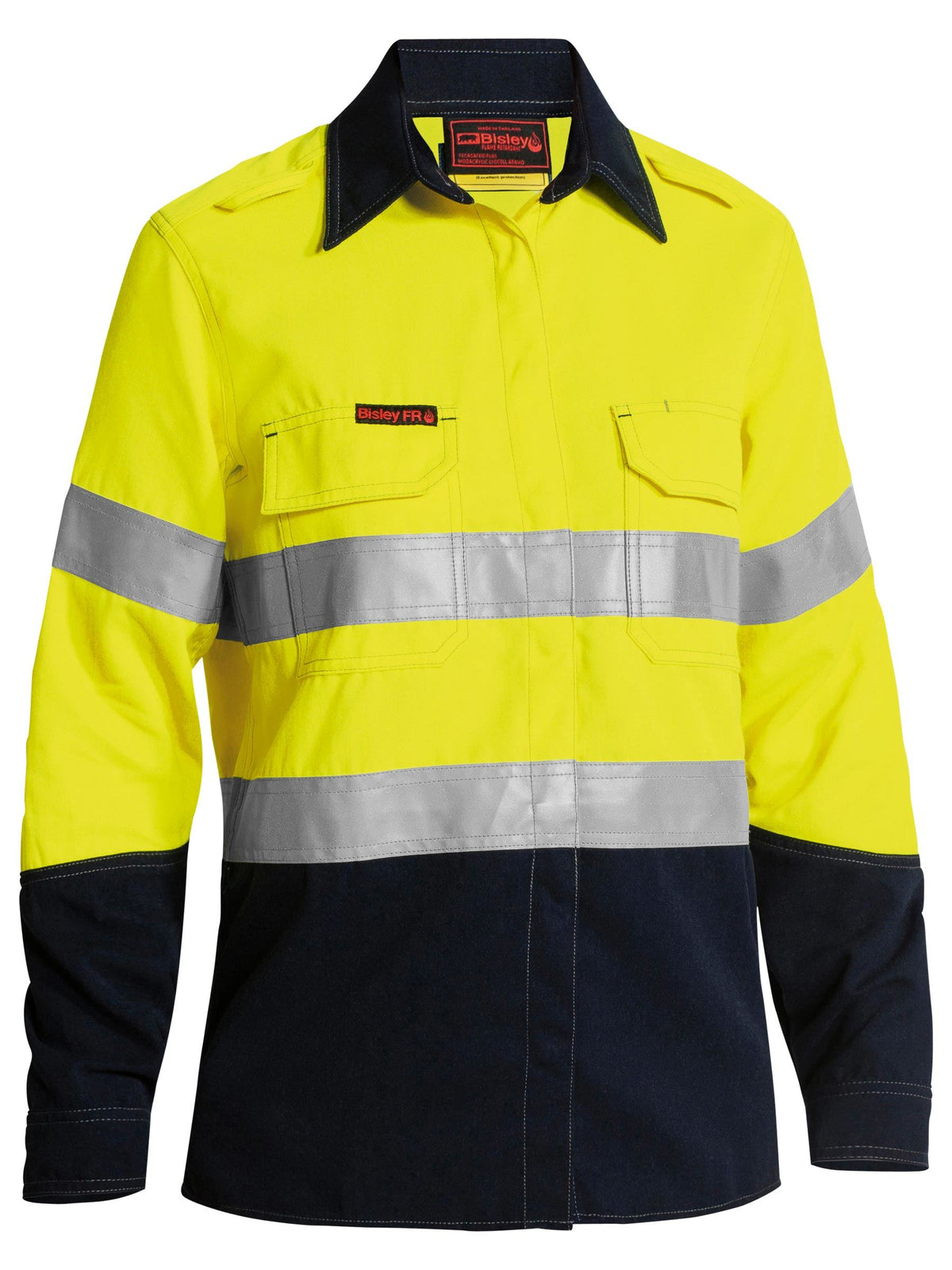 Women's Vented Hi Vis FR Shirt - Women's