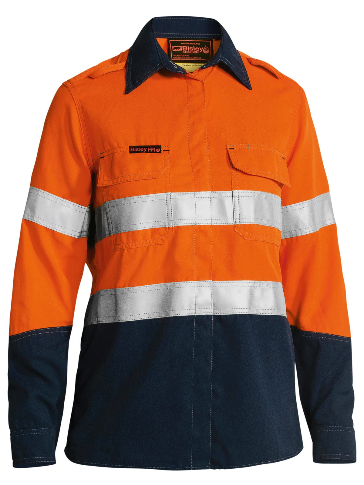 Women's Vented Hi Vis FR Shirt - Women's