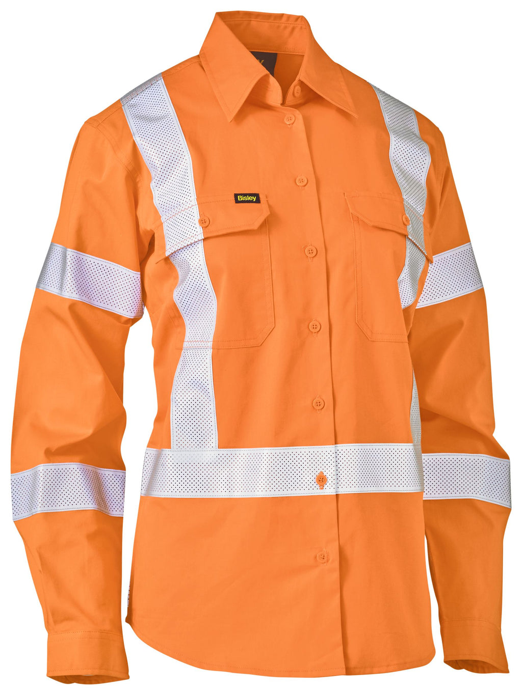 Women's X Taped Biomotion Hi Vis Drill Shirt - Women's