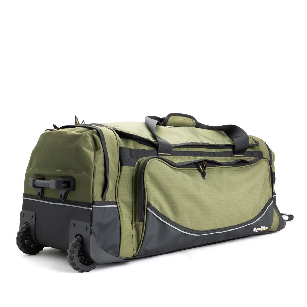 Rugged Xtremes FIFO TRANSIT CANVAS XL WHEELED 800 x 400 x 350mm GRN/BLK - PCC 110L 5.4kg NEW 2024