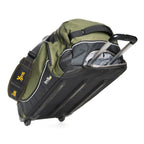 Rugged Xtremes FIFO TRANSIT CANVAS XL WHEELED 800 x 400 x 350mm GRN/BLK - PCC 110L 5.4kg NEW 2024