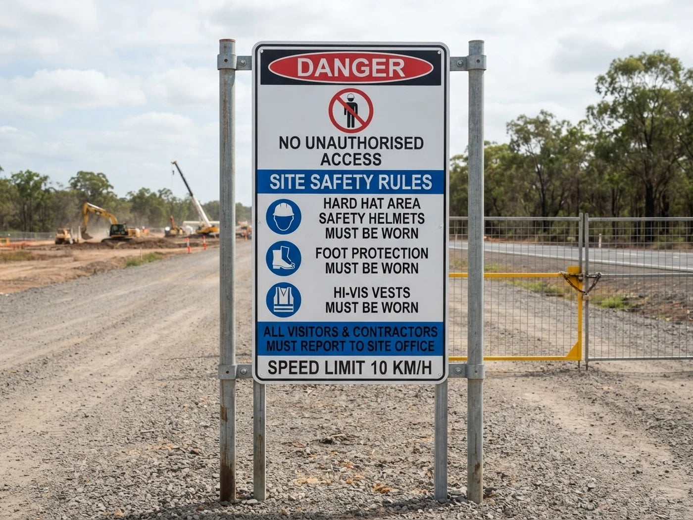 Construction & Mining Signs