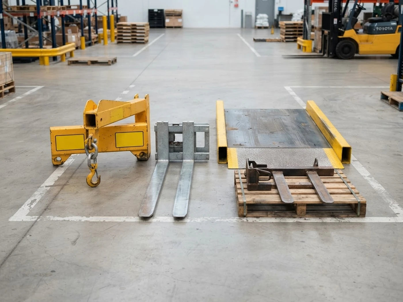 Forklift Attachments & Ramps