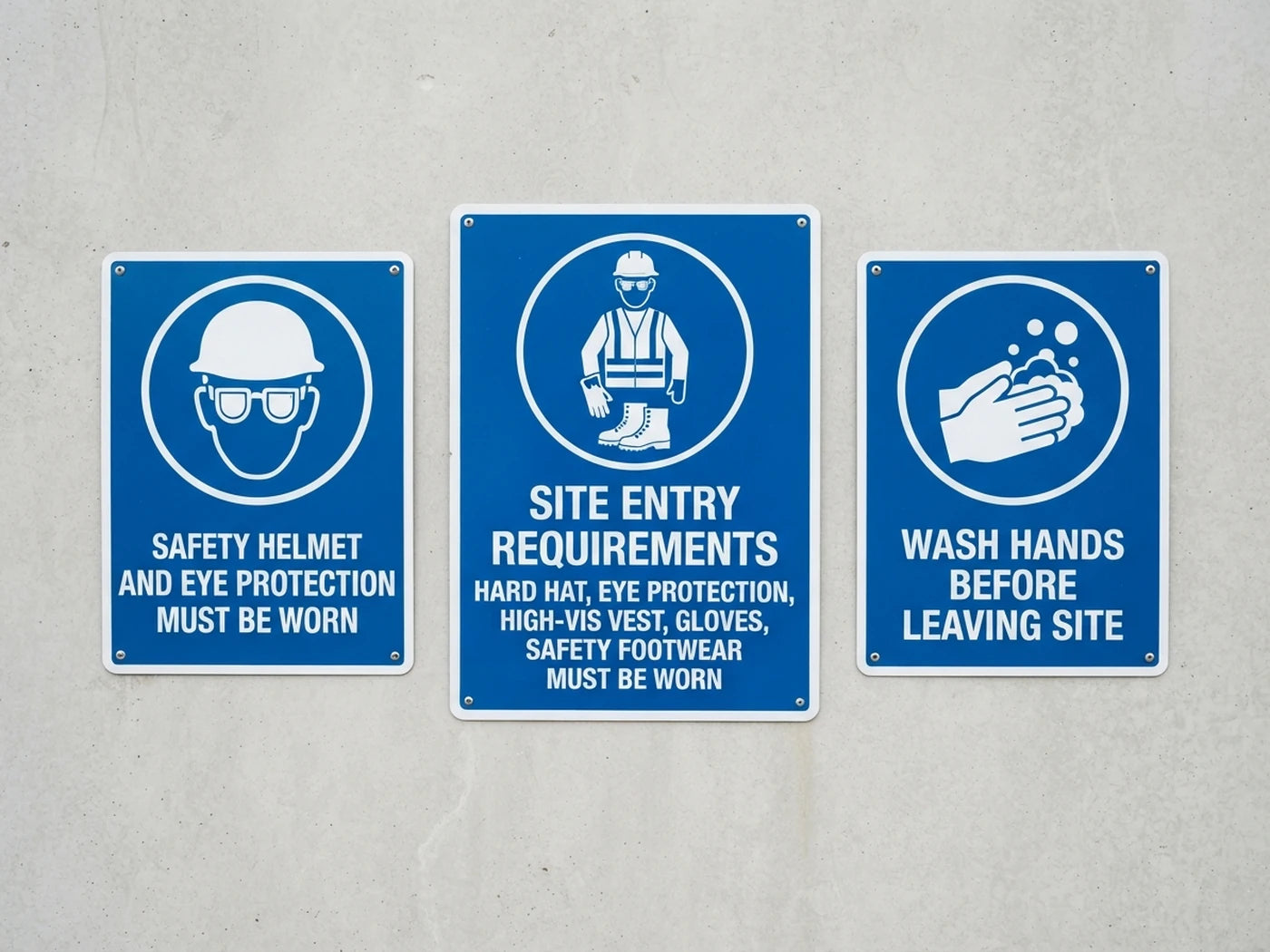 Mandatory Signs