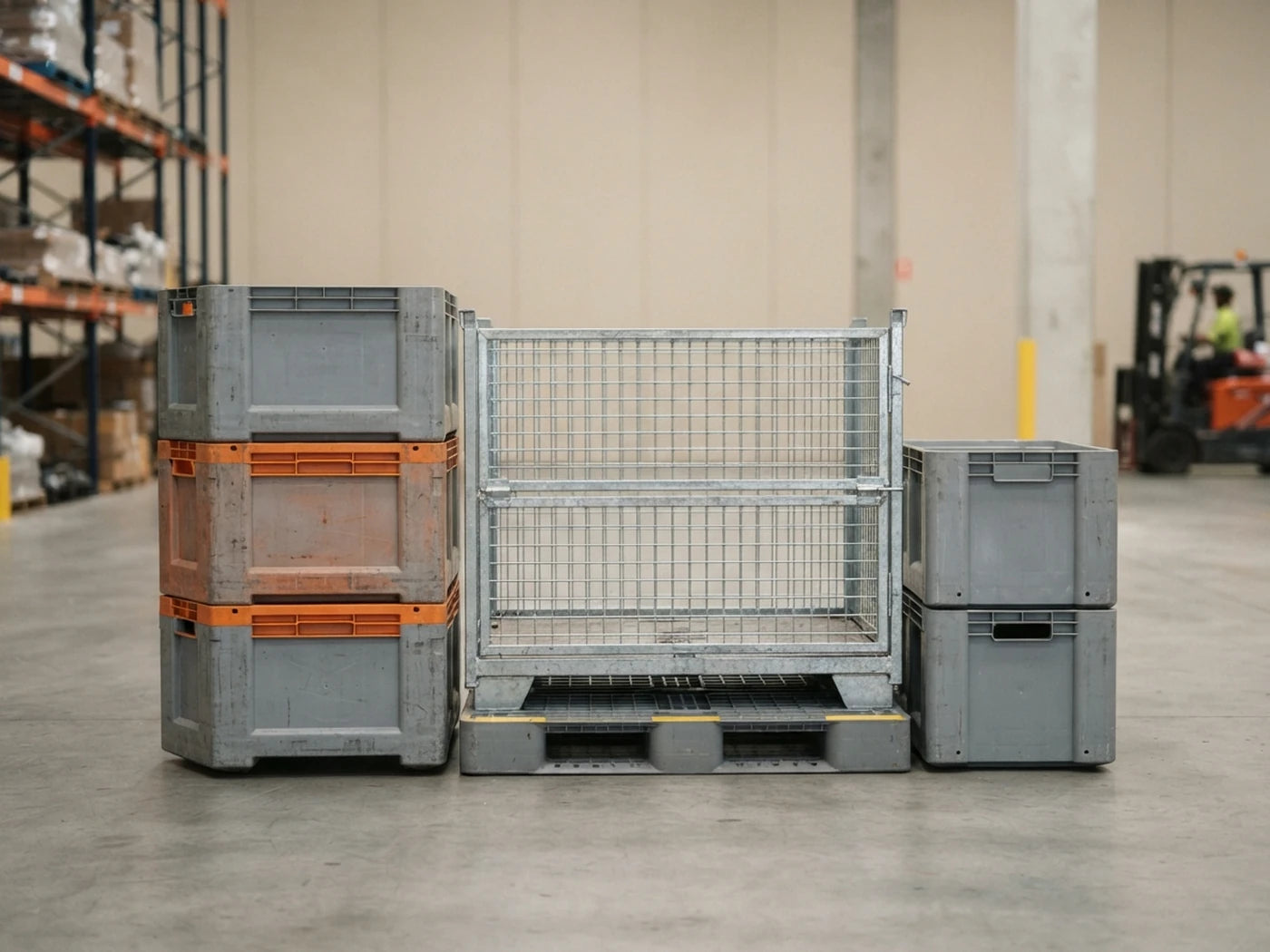 Storage Containers & Pallets
